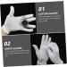 minkissy 30 Pairs Overnight Moisture Gloves Bedtime Cotton Healing Cotton Gloves Moisturizing Mittens Jewelry Inspection Gloves Cream Gloves Women's Dry Hands Honey White - Buy Online on GoSupps.com