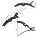 Carbon Steel Rat Tail Comb Set with Teasing Combs and 3 Styling Clips - Heat Resistant Barber Comb for Braiding and Styling Hair (Black) - Buy Online on GoSupps.com