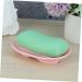 Ciieeo 8 Pcs Non-slip Silicone Soap Holder Soap Soap Dish Sink Soap Holder Fruit Straws Anti Slip Soap Case Soap Drainer Holder Bathroom Soap Rack Silicone Soap Dish Hollow Out White Tray - Buy Online on GoSupps.com