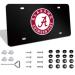 LoveFang High-Grade License Plate Cover for Alabama Crimson Tide,Applicable to US Standard Alabama License Plate,Personalize Your Alabama License Plate, M-XL CoverCrimsonTide