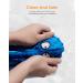 2 Pack Squeaky Dog Chew Toys | Durable & No Stuffing Plush Toy for Teething Puppies, Small, Medium, and Large Dogs | Interactive & Entertaining Pet Training Toy (Purple+Blue) - Buy Online on GoSupps.com