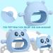Mytium Teething Toys 3PCS - Silicone Baby Teether Toy for 3+ Months Infants - Easy-to-Hold Mitten Teether for Chew and Sucking Needs - Buy Online on GoSupps.com