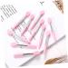 Didiseaon 20 Pcs Silicone Lip Brush Set - Lipstick Applicator & Makeup Accessory for Flawless Lips - Buy Online on GoSupps.com