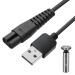 Charger for Xiaomi Shaver Replacement Charging Cable Shaver Trimmer Electric Razor USB Charging Power Cord Charger Adapter Compatible with Mijia MJTXD01SKS Shaver