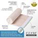 GT USA Organic Cotton Elastic Bandage Wrap | 6 Wide 4 Pack | Latex Free | Hypoallergenic Compression Roll for Sprains & Injuries - Buy Online on GoSupps.com