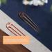 Hairpin Hair Styling Stick Chinese Wood Hair Sticks Gold Hair Accessories Wooden Hair Fork French u Pin Hair Jewels for Women Chinese Wooden Hair Stick Sandalwood Wedding Asia Miss - Buy Online on GoSupps.com