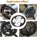Bike Chainring Guard 42T Black - Universal MTB Cycling Protector Cover - Buy Online on GoSupps.com