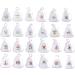 GMMH Saunahut - Russian Design Wool Felt Sauna Cap for Men & Women | 60 Pieces Pack - Buy Online on GoSupps.com