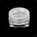 Entatial Nail Powder Container - Clear Glass Nail Art Storage for DIY Cosmetics - Buy Online on GoSupps.com
