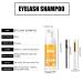 TWUYHCU Eyelash Extension Cleanser 60ml + Brush - Professional Grade Lash Wash for Extensions - Paraben & Sulfate Free - Buy Online on GoSupps.com