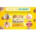 Organic Netra 100% Pure Organic Shea Butter for Skin Body & Lips Moisturizes Dry Skin Nourishes Chapped Skin Diminishes Wrinkles and Lines Firms Stretch Marks 150gm - Buy Online on GoSupps.com