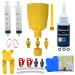 CYCOBYCO Bleed Kit for Magura Hydraulic Disc Brakes I Bicycle Brakes Service Kit I Bleed Set with Hydraulic Mineral Oil for Disc Brake Perfect Bleeding of The Bicycle Brake