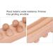 2 Pieces Wooden Gua Sha Scraping Massage Tool 20 Massage Points for Beauty Salon & Home International Shipping Available - Buy Online on GoSupps.com