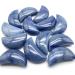 Home Decoration Natural Blue Crystals Stone Carved Moon Shaped Smooth StoneCrystals Room Decoration Stones Stone Crystal Reiki - Buy Online on GoSupps.com