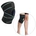 Elastic Adjustable Athletic Knee Support Brace | Hinged Shock-Absorbing Sports Protector - Ideal for Injury Recovery & Prevention - Buy Online on GoSupps.com
