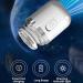 2-in-1 Portable Mini Capsule Shaver Washable Electric Beard Razor with Automatic Type-C Charging Multifunctional Travel-Friendly Design for Men (White) - Buy Online on GoSupps.com