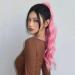 Ponytail Extension Heat Resistant Ponytail Long Wavy Pink Claw Ponytail Extension Synthetic Colorful Hairpiece Soft Fake Hair Piece for Daily Party Ponytail Hair Extension(HMW1001-1) - Buy Online on GoSupps.com