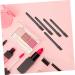 BELLIFFY 10 Pcs Eye Shadow Brush Sponge Blush Makeup Brush Dual Ended Makeup Brush Stainless Steel Black - Buy Online on GoSupps.com