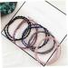Amosfun Elastic Hair Bands Elastic Hair Ties Hair Bands Ties Hair Accessories Ponytail Holders Double Strand Hair Rope - Buy Online on GoSupps.com