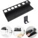 Outanaya Curling Iron Rack Hair Curler Wall Rack Curler Holder for Salon Kickstand Stainless Steel Black - Buy Online on GoSupps.com