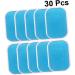 Beavorty 30 Abdominal Toner Gel Pads - Hydrogel Replacement Pads for Intelligent Fitness Equipment - Buy Online on GoSupps.com