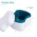 Denture Cleaning Case with Strainer Basket - LVCHEN Soaking Cup for Complete Care and Travel, Denture Storage Container for False Teeth and Clear Braces - Buy Online on GoSupps.com