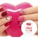 dijiusidy False Nail Perfect Matching Simple to Wear Fingernail Full Coverage Press Type Strong Viscosity Adjustable Paster Type 15 F741 Type 15 F741 - Buy Online on GoSupps.com