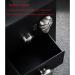 3 in 1 Cigar Cutter Desktop Cigar Cutter Cigar Guillotine Cigar Accessory Scissors Set with Gift Box Metal Cigar Cutter 1 - Buy Online on GoSupps.com