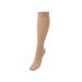 Compressana microcotton support knee socks - with a high proportion of cotton - medium support effect with approx. 14 mmHg compression (support class 2) - 1 pair - size IV - color caramel IV - 39-42 caramel
