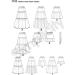 Simplicity 1110 Tiered Skirt Sewing Pattern for Women - Sizes XXS-XXL - Buy Online on GoSupps.com