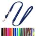 Dog leash double leash adjustable 2m / 2.40m / 2.80m / 3.50m / 5m large dogs 20mm/25mm (Navy 25mm 5m) Navy 25mm 5m