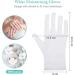 10 Pairs Moisturizing Gloves | Premium Cotton for Overnight Bedtime | Cosmetic Inspection | Eczema & Dry Skin Therapy | One Size Fits All - Buy Online on GoSupps.com