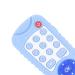 Baby Remote Control Teether Toy - Interactive Teething Toy with Colorful Buttons for Home Use (Blue) - Buy Online on GoSupps.com