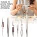 6-Piece Jewelry Tweezers Set - Self-Retardant Rust-Resistant & Wear-Resistant Tools for Jewelry Making - Buy Online on GoSupps.com