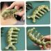 Magiclulu Jade Massage Comb - Scalp & Body Massager Tool | Natural Jade Handicrafts | 11.50x4.50cm Green - Buy Online on GoSupps.com