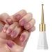 Jelly Cat Eye Gel Nail Polish Pink Glitter Crystal Gel Nail Polish 10ml Pearl Shell Reflective Polish Sparkle Shiny Cat Eye UV Soak-Off Gel Polish Use With UV LED Lamp