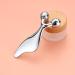 3D Facial Massager Body Slimming Roller Double-Sided Rolling Metal Ball Design Skin Care Massager with Gua Sha Function Ideal for Facial Care and Stress Relief - Buy Online on GoSupps.com