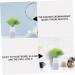 Zerodeko Plastic Plants 4pcs Simulated Leaves Lovage Plant in Green Decorations Artificial Plant Twigs for Vases Faux Plants Pot Artificial Eucalyptus Vases Home Decor Wedding Plastic Fern Green 15X15X35CM - Buy Online on GoSupps.com