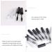EXCEART 5pcs Mascara Brush Empty Bottle Eyelash Mascara Eyeliner Bottle Refillable Bottle With Brush Head 10.5X1.6cm Black - Buy Online on GoSupps.com