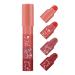 Tyinerc Matte lipsticks waterproof lipstick - 4-color lip pencil - Waterproof matte lipstick set for women long-lasting non-sticky lip lacquer set