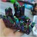 Home Decoration Natural Colorful Crystal Cluster Seven Rainbows Electroplating Crystal Stone Home Craft Decorations Stones ZJGIDTEM (Size : 100-150g) - Buy Online on GoSupps.com