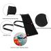 Lixada Drawstring Mesh Kayak Paddle Bag - Durable Split Shaft Canoe SUP Paddles Cover for Storage and Transport - Buy Online on GoSupps.com