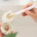 Double Head Cup Brush - Lid Cleaning and Scrubbing Water Bottle Brush | Tight Spaces Cleaning Cup Ergonomic Handle Brush for Milk Bottles Mugs | 90 Degree Rotating Head Nursing Bottle Brush - Buy Online on GoSupps.com