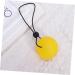 Ultechnovo Handmade Handle-Strengthening Ball - Fitness Exercise Equipment for Wrist & Grip Training - 5.3cm Yellow Power Ball - Buy Online on GoSupps.com