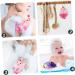 2pcs Cute Bath Ball Sponges - Cartoon Loofah for Shower | Princess Bath Loofahs & Bath Sponges - Ideal for Kids & Adults - Buy Online on GoSupps.com