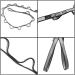 DASKING 2 Pack Adjustable Daisy Chains - 23 KN Strong Climbing Harness Nylon Rope Multi Loop Yoga Strap in Gray | International Shipping Available - Buy Online on GoSupps.com
