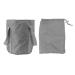 Baignoire De Pieds Pliable Pour Voyage Camping Baignoire De Trempage De Pieds Portable Seau De Pieds Pliable Double Couche Pour Tremper les Pieds Avec Sac De Rangement(Gris)