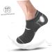 Inner Height Socks - Eel Cushion Insoles for Heels | Height Increase Sock Pads | No Show Warm Pure Cotton Light Grey - Buy Online on GoSupps.com