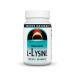 Source Naturals L-Lysine Free Form -Amino Acid Supplement Supports Energy Formation & Collagen* - 500 mg- 50 Tablets