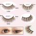 MUQIU37 Brown 3D Mink False Eyelashes - 10 Pairs for Natural & Dramatic Volume | Coffee Brown Lashes for Makeup & Extensions (MQ601) - Buy Online on GoSupps.com